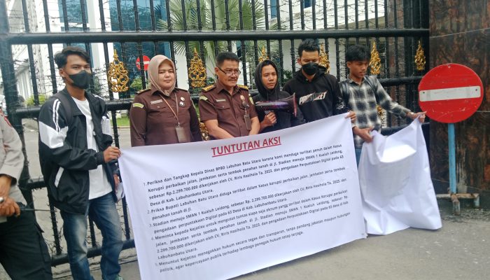 Segera Adili Pelaku Korupsi Proyek Infrastruktur dan Digitalisasi Desa di Labura