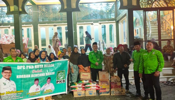PKB Kota Medan Ringankan Duka Korban Banjir: Haru di Menteng VII Saat Perlengkapan Ibu dan Bayi Dibagikan