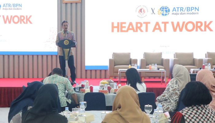 Sosialisasi dan Edukasi Kesehatan Jantung, Sekjen Kementerian ATR/BPN Ajak ASN Terapkan Pola Hidup Sehat