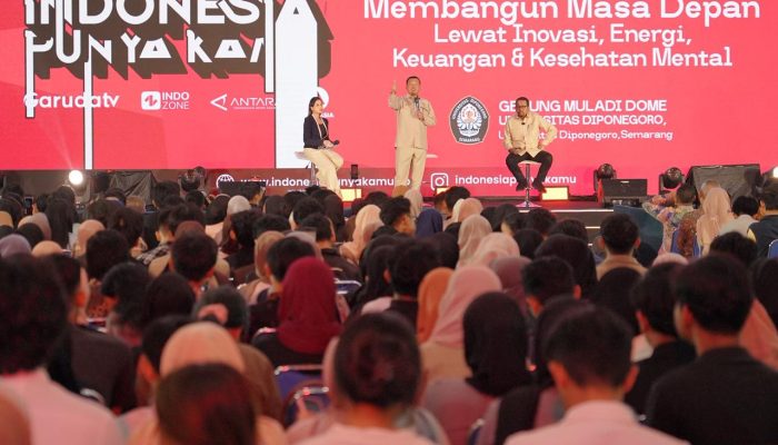 Jadi Pemateri “Indonesia Punya Kamu”, Menteri Nusron: Generasi Muda Terdidik adalah Motor Penggerak Dunia