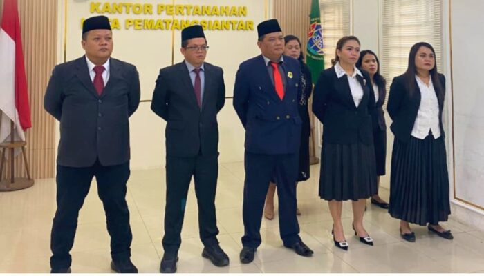 Kantah Pematangsiantar Ikuti Pengambilan Sumpah MPPD Sumut 2025