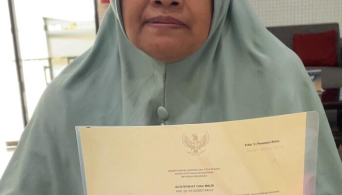 Layanan Penataan Batas di Kantor Pertanahan Tebing Tinggi Dapat Apresiasi Warga