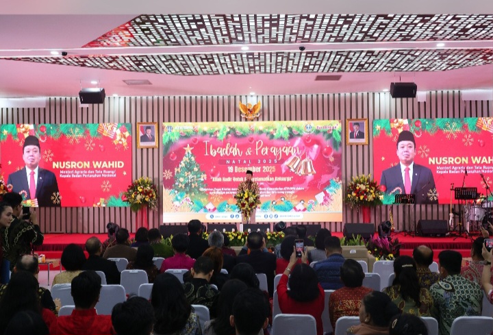 Perayaan Natal Kementerian ATR/BPN