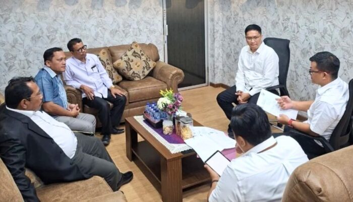 Kantah Pematangsiantar Terima Audiensi Sekjen HKBP Bahas Sertipikasi Tanah Rumah Ibadah