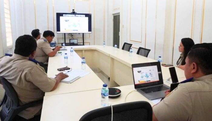 Kantah Kota Pematangsiantar Ikuti Sosialisasi Monitoring Kualitas Data Spasial 2026