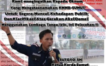 Nama Dicatut dalam Aksi "Siluman", Ketua KMMB-SU Berang: Ini Pelecehan Serius!