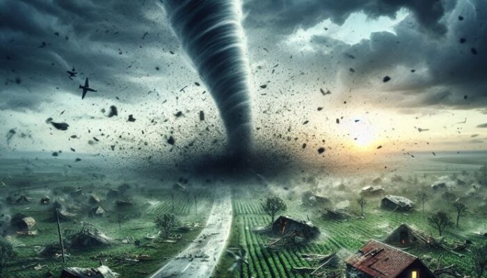 Dahsyatnya Pusaran Agin Puting Beliung dan Siklon Tropis