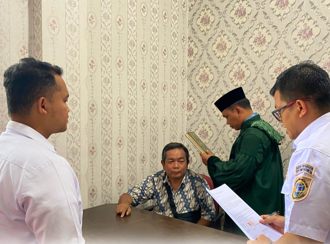 Pengambilan Sumpah Sertipikat Pengganti