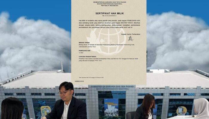 Balik Nama Sertipikat Tanah, Langkah Penting Menjamin Kepastian Hukum Kepemilikan