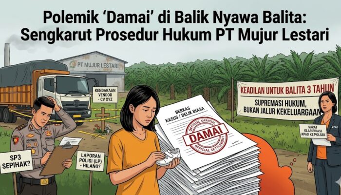 Polemik “Damai” di Balik Nyawa Balita: Sengkarut Prosedur Hukum PT Mujur Lestari