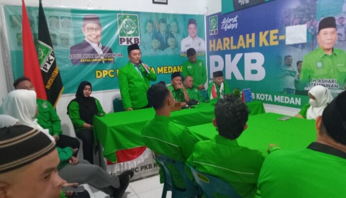 Konsolidasi Struktur Partai Jelang Muscab, DPC PKB Medan Perkuat Mesin Partai hingga Tingkat Ranting