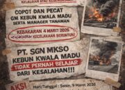 Sebut Manajemen PT SGN Tebar Kebohongan, KMMB-SU: Itu Alasan Cuci Tangan!