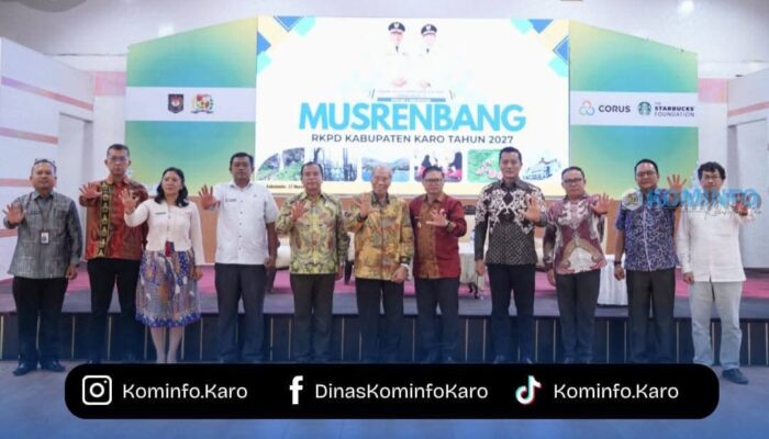 Bupati Karo Pimpin Musrenbang RKPD 2027: Tekankan Kemandirian Fiskal dan Ketahanan Pangan Nasional