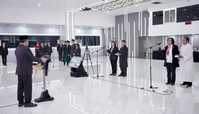 Menteri ATR/Kepala BPN Lantik 84 Pejabat Administrator, Bentuk Reformasi SDM dan Rotasi Jabatan