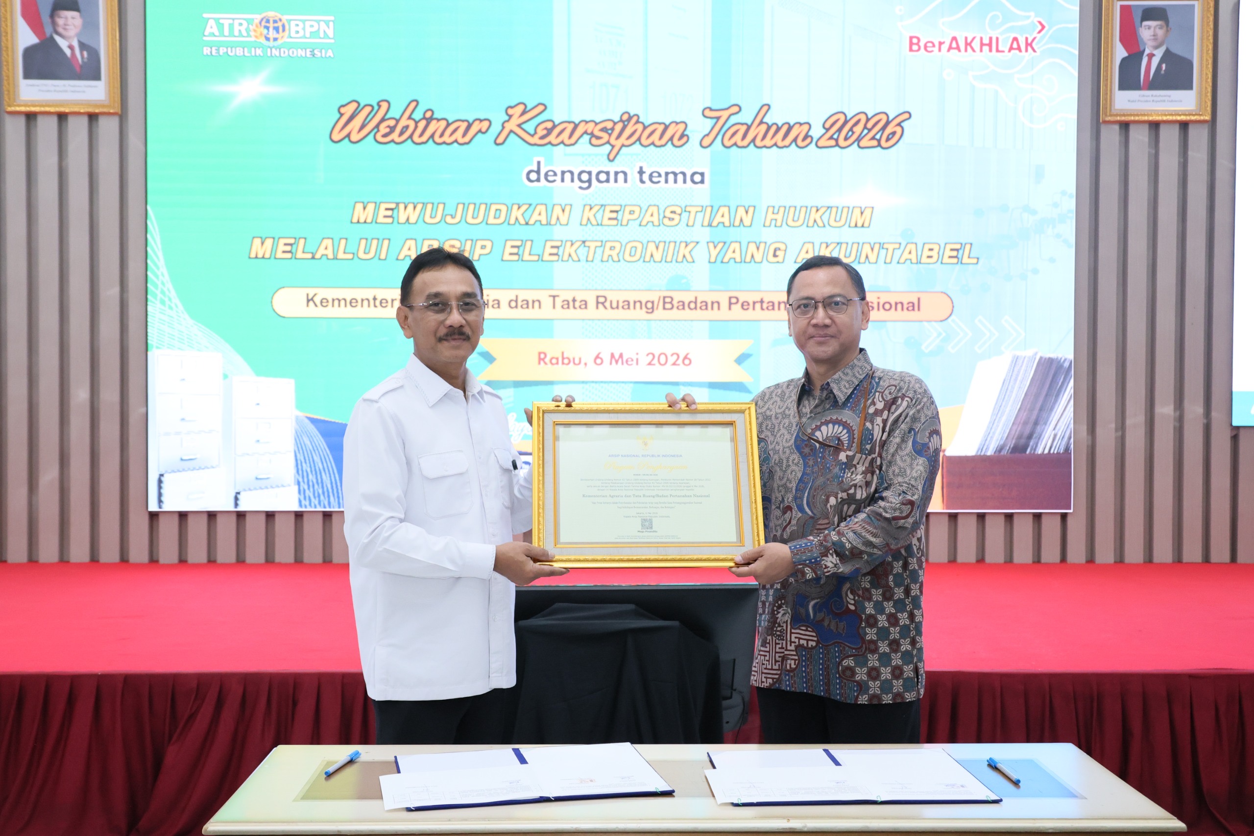 Penghargaan dari ANRI