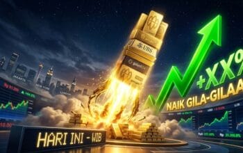 Harga Emas Galeri 24, UBS, Antam, dan Antam Retro Hari Ini Naik Gila-gilaan
