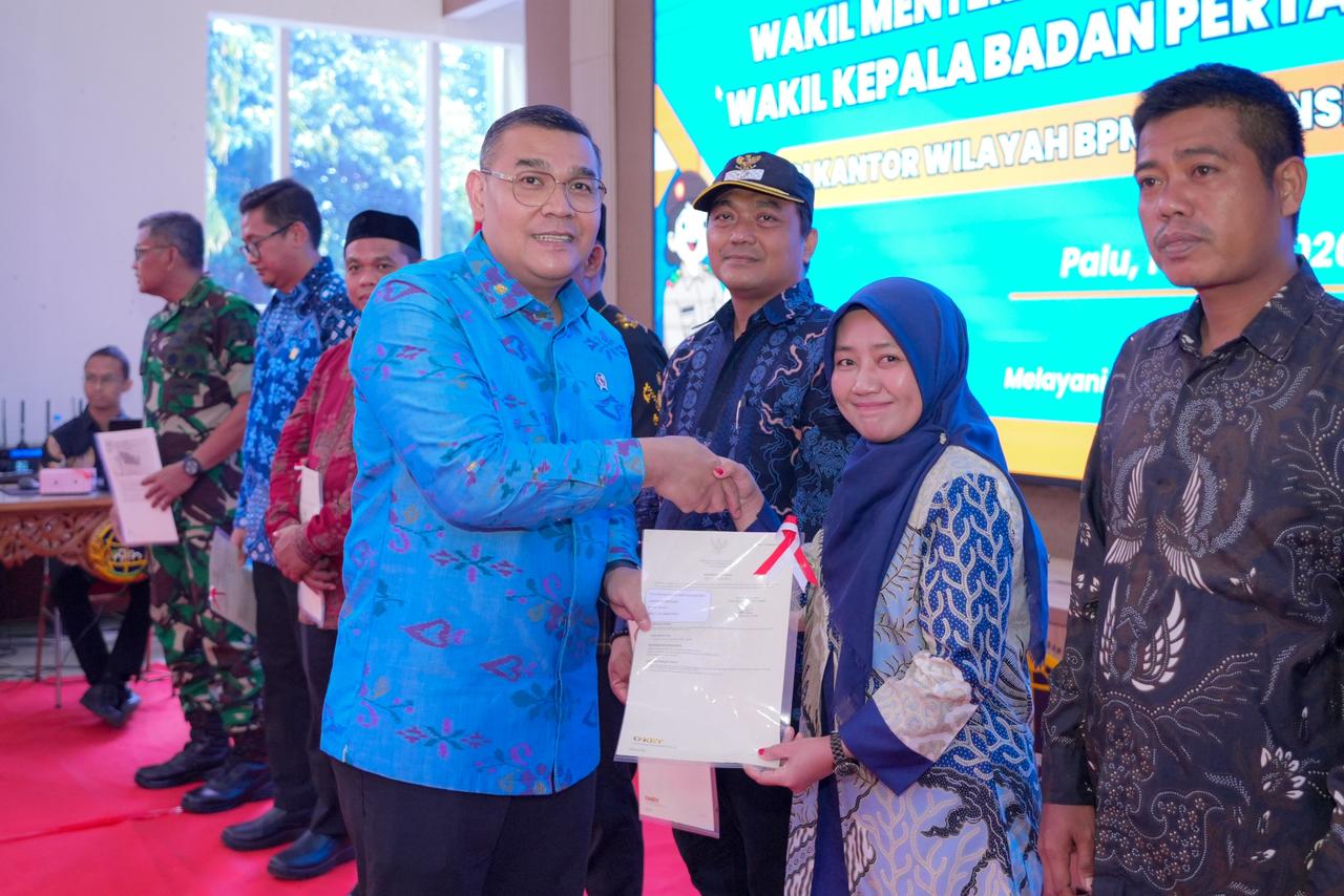 Penyerahan Sertipikat