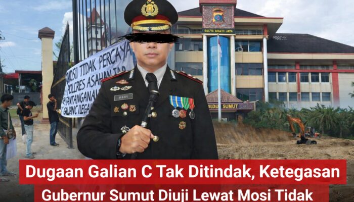 Dugaan Galian C Tak Ditindak, Ketegasan Gubernur Sumut Diuji Lewat Mosi Tidak Percaya terhadap Polres Asahan