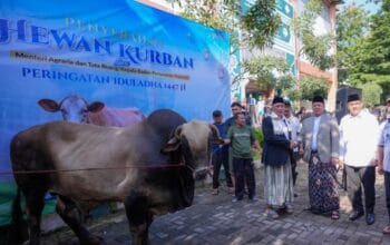 Serahkan Hewan Kurban ke Ponpes Darunnajah, Menteri Nusron: Iduladha Jadi Momentum Mempererat Kebersamaan