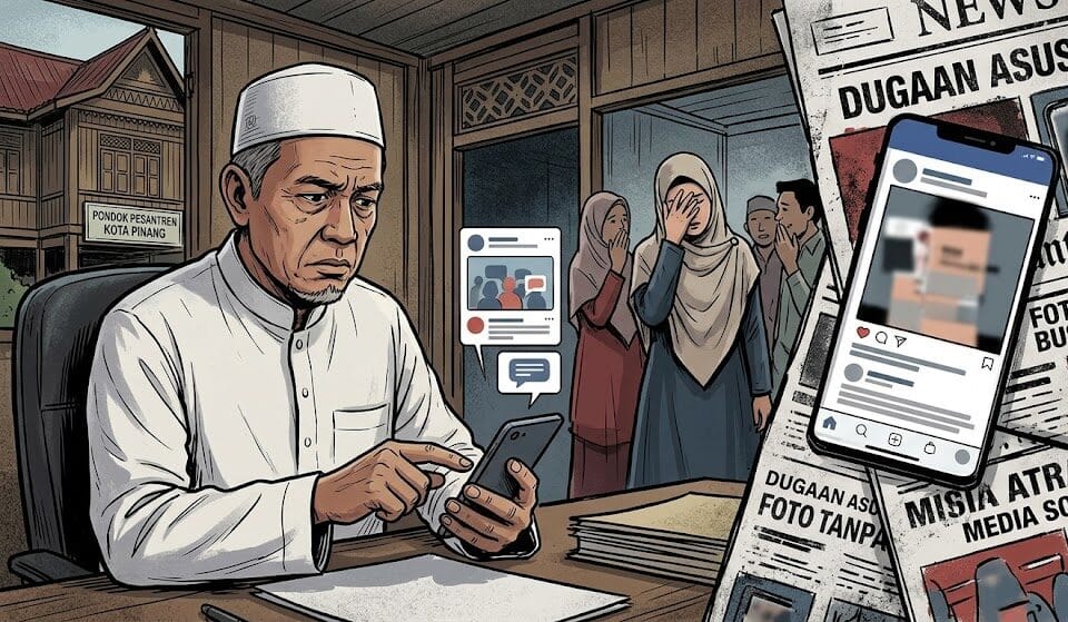 Dugaan Asusila di Kota Pinang: Oknum Ustaz Nekat Sebar Foto Tanpa Busana Rekan Sejawat di Media Sosial