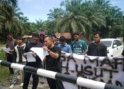 PULUHAN TAHUN DIDUGA KERUK HASIL BUMI TANPA HGU, DPD TEAM LIBAS LABUHANBATU RAYA GELAR AKSI DAMAI DESAK PENYEGELAN DAN SITA PERKEBUNAN PICCUAN