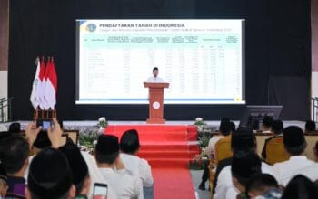 Meningkat 206%, Menteri Nusron Apresiasi Peran Nazir dalam Percepatan Sertipikasi Tanah Wakaf