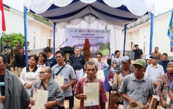 Sertipikat Huntap Untuk Korban Bencana