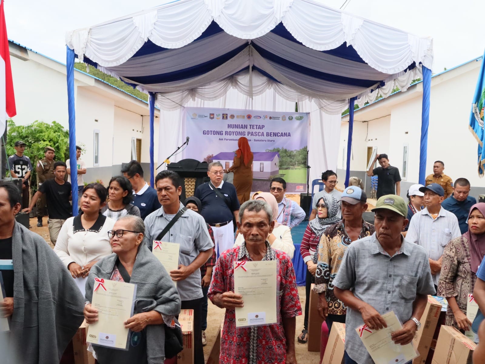 Sertipikat Huntap Untuk Korban Bencana