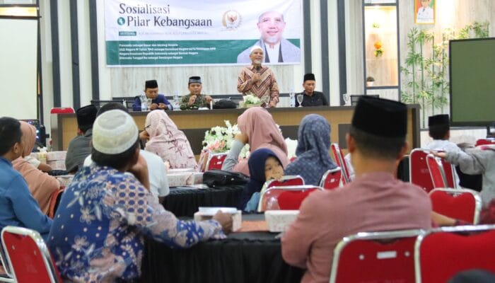 Anggota MPR RI K.H. Muhammad Nuh Sosialisasikan 4 Pilar Kebangsaan kepada Para Dai di Deli Serdang