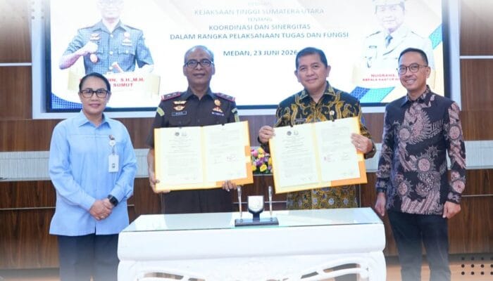 Kanwil BPN dan Kejati Sumut Perkuat Sinergi, Wujudkan Tata Kelola Pertanahan yang Profesional dan Berintegritas