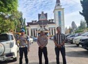 Jaga Kondusivitas Wilayah, Polres Karo Kawal Ketat Pelaksanaan Ibadah Minggu di Kabanjahe