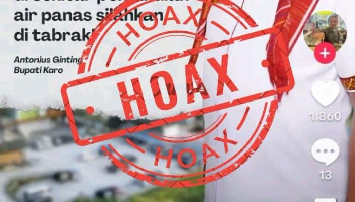 Pemerintah Kabupaten Karo Tegaskan Klaim Seruan Anarkis Bupati Karo di Media Sosial Adalah Hoaks