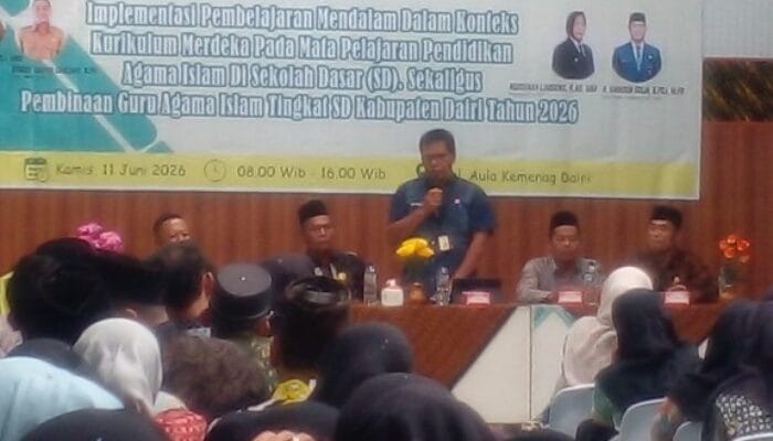 Workshop Implementasi Pembelajaran Mendalam bagi Guru Pai se Kabupaten Dairi.