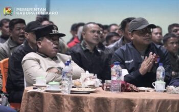 Perkuat Sinergitas, Bupati Karo Bersama Forkopimda dan Masyarakat Gelar Nobar Final Piala Dunia 2026