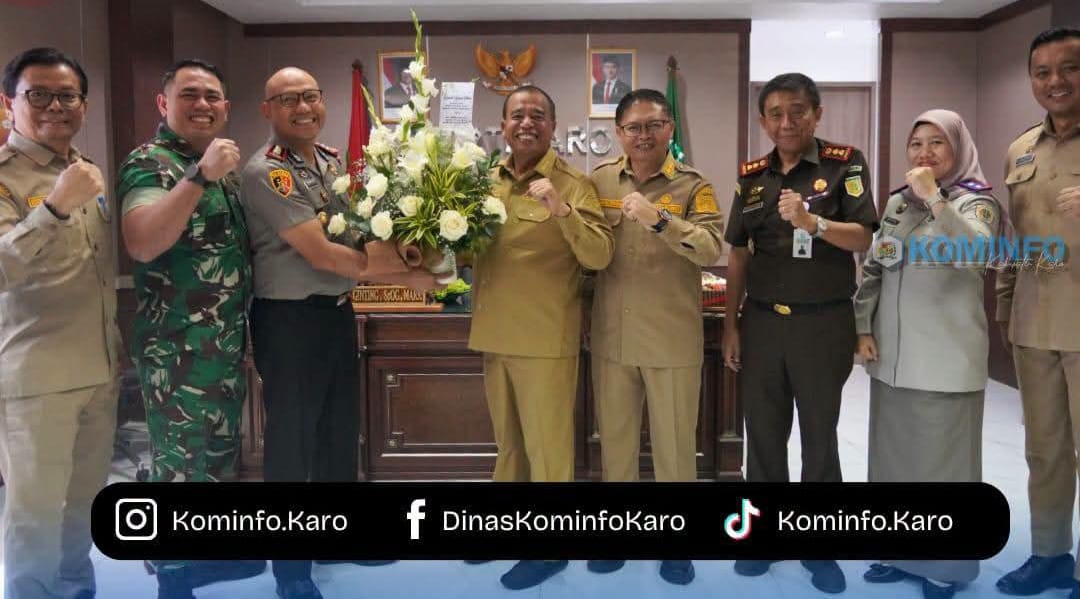 Bupati Karo Pimpin Apel Gabungan ASN di Lingkungan Pemkab Karo