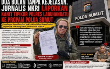 Dua Bulan Tanpa SP2HP, Kanit Tipikor Polres Labuhanbatu Dilaporkan ke Propam Poldasu