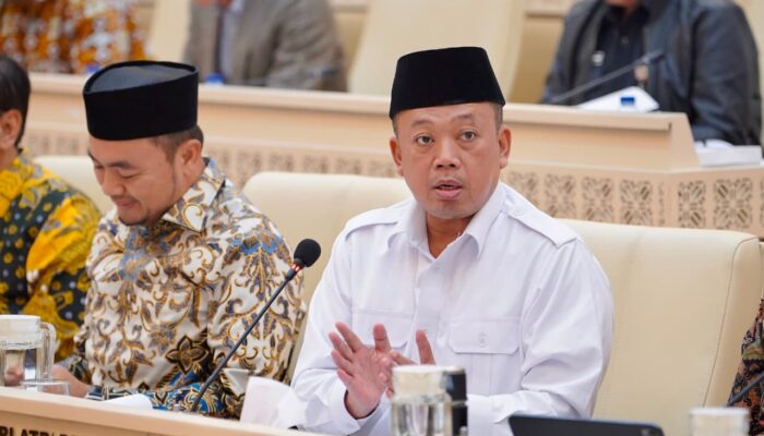 Menteri Nusron Laporkan Realisasi Anggaran Kementerian ATR/BPN Tahun 2025 kepada Komisi II DPR RI