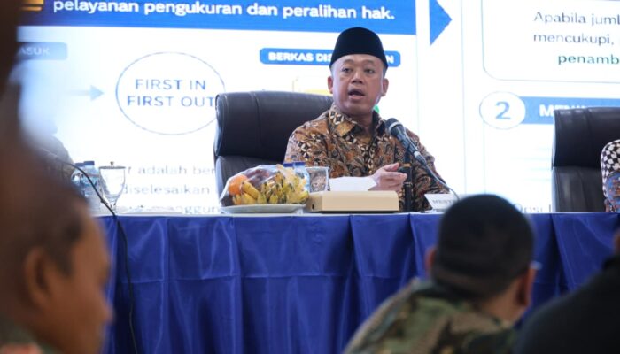 Masuki Periode Transformasi Organisasi dan Layanan, Menteri Nusron: Tempatkan Rakyat sebagai Raja yang Harus Dilayani