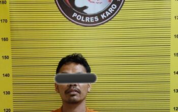 Satresnarkoba Polres Karo Tangkap Terduga Pengedar Sabu di Pinggir Jalan Kacaribu