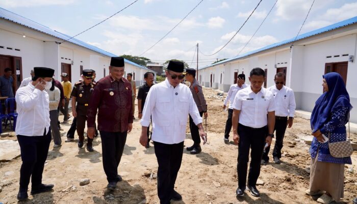 Tinjau Lokasi Huntap bagi Korban Bencana Aceh Tamiang, Menteri Nusron Pastikan Lahan 100% Siap Digunakan