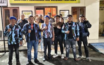 DPD IPK Kabupaten Karo Laporkan Berita Hoax Postingan di Group Kede Kopi Merga Silima ke Polres Karo