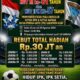 Sambut HUT RI dan IPK, DPD IPK Karo Gelar Turnamen Sepak Bola Gebyar Kemerdekaan Perebutkan Hadiah Rp 30 Juta