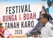Bupati Karo Pimpin Rapat Koordinasi II Persiapan Festival Bunga dan Buah 2026