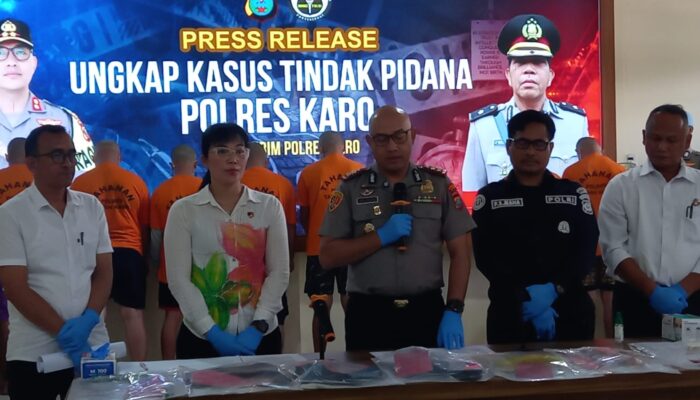 Ungkap Dua Kasus Penganiayaan di Gunung Sibayak, Polres Karo Tetapkan Sembilan Tersangka, Satu Korban Meninggal Dunia