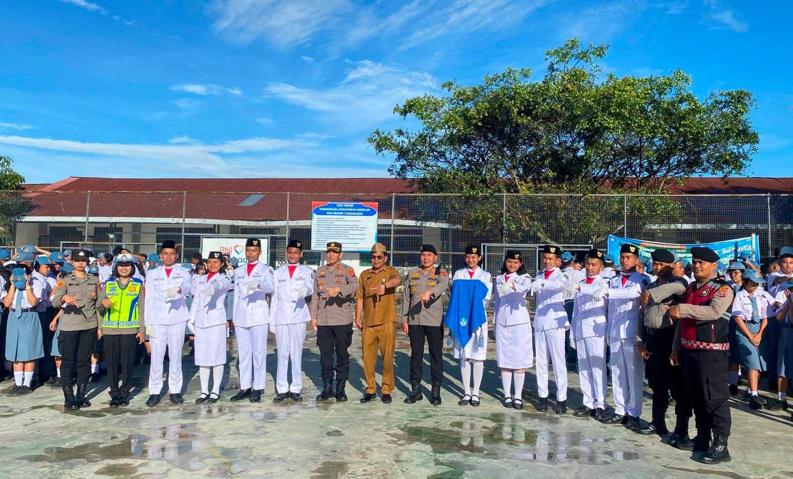 Harkamtibmas di Lingkungan Sekolah, Waka Polres Karo Ajak Siswa SMAN 1 Kabanjahe Bangun Karakter dan Jauhi Narkoba
