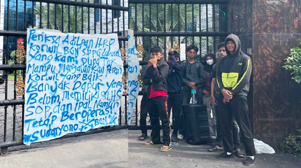 Aroma Bau Tak Sedap Dapur MBG Labusel: AMPK SU Serbu Kejati Sumut, Desak Usut Dugaan Pungli dan Dapur Ilegal