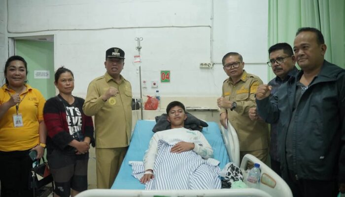 Bupati Karo Pastikan Penanganan Medis Optimal pasca keracunan makanan yg diduga berasal dari MBG