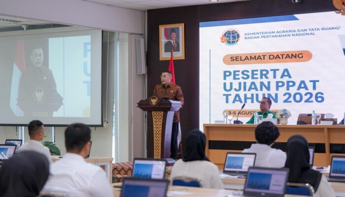 Buka Ujian PPAT 2026, Wamen Ossy: Memastikan Layanan Pertanahan dari PPAT yang Kompeten, Profesional dan Berintegritas