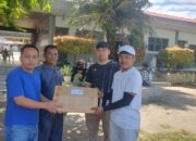PAC IPK LAU BALENG SERAHKAN PERALATAN DRUMBAND UNTUK SMA NEGERI 1 LAU BALENG SAMBUT HUT RI KE-81