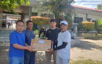 PAC IPK LAU BALENG SERAHKAN PERALATAN DRUMBAND UNTUK SMA NEGERI 1 LAU BALENG SAMBUT HUT RI KE-81